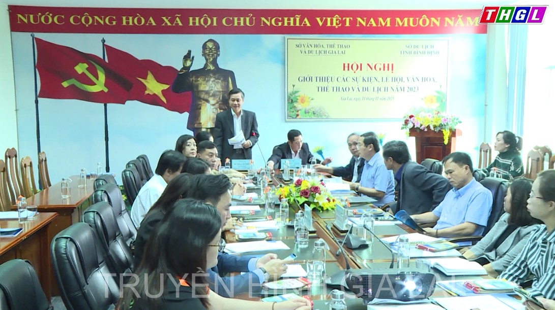 Hội nghị giới thiệu các sự kiện, lễ hội của 2 tỉnh Gia Lai và Bình Định năm 2023