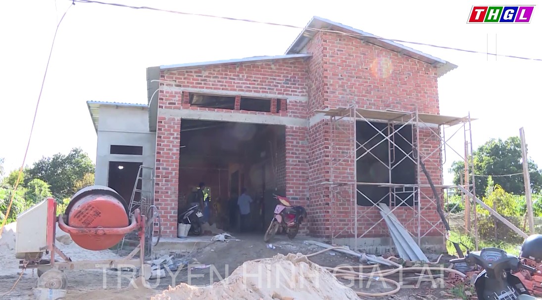 Gia Lai đã thực hiện hỗ trợ xây dựng 195 căn nhà cho các hộ gia đình khó khăn