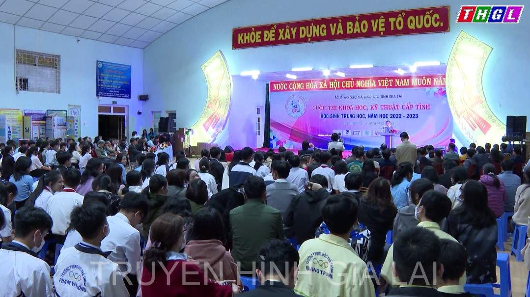 Khai mạc Cuộc thi Khoa học, kỹ thuật cấp tỉnh dành cho học sinh trung học