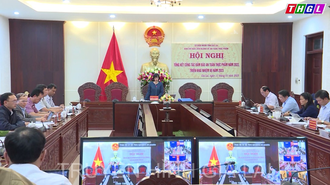 Hội nghị trực tuyến tổng kết công tác quản lý bảo đảm ATTP năm 2022, triển khai nhiệm vụ  năm 2023
