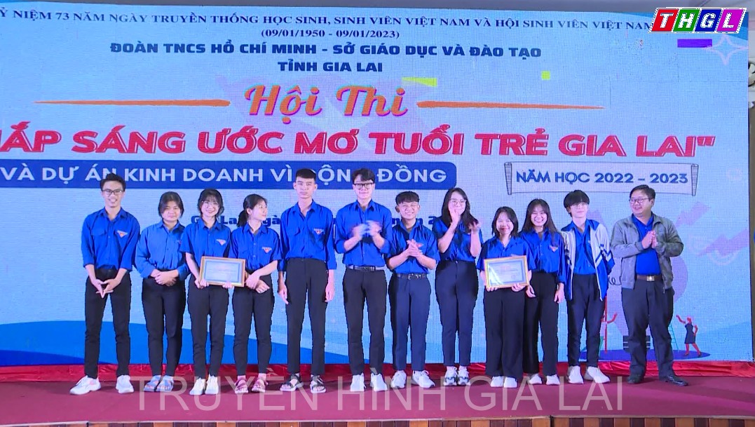 Chung khảo Hội thi Thắp sáng ước mơ tuổi trẻ Gia Lai, năm học 2022-2023