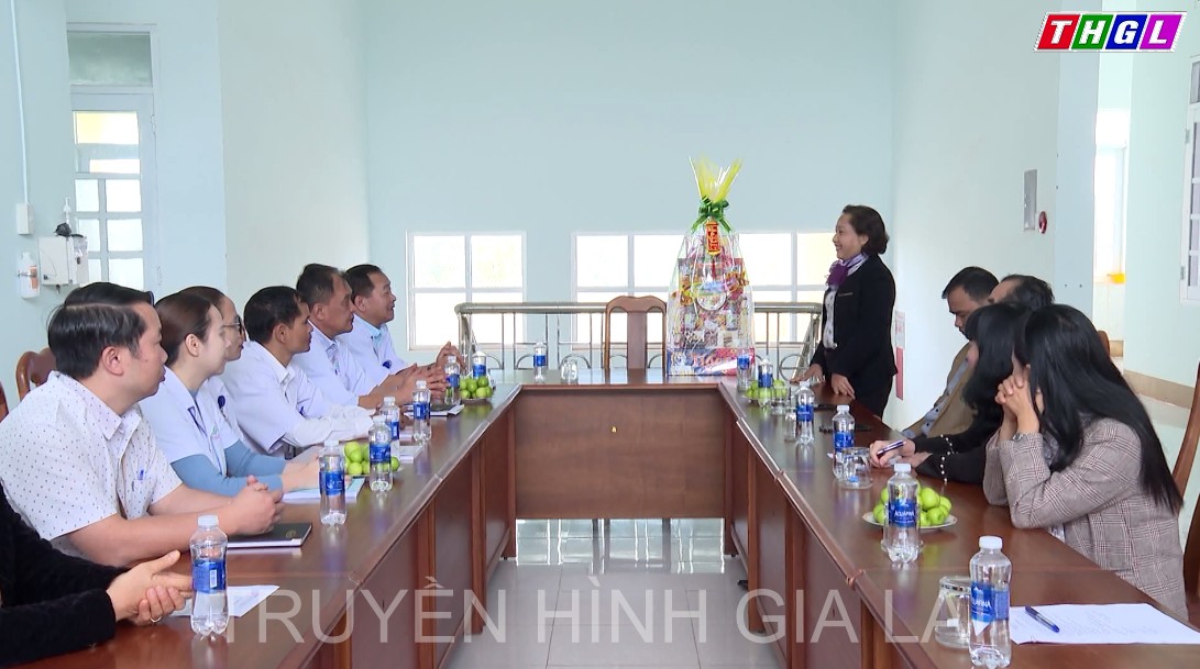 Phó Chủ tịch HĐND tỉnh Gia Lai Ayun H’Bút thăm, chúc Tết các bệnh viện và các đồng chí nguyên Phó Chủ tịch HĐND tỉnh