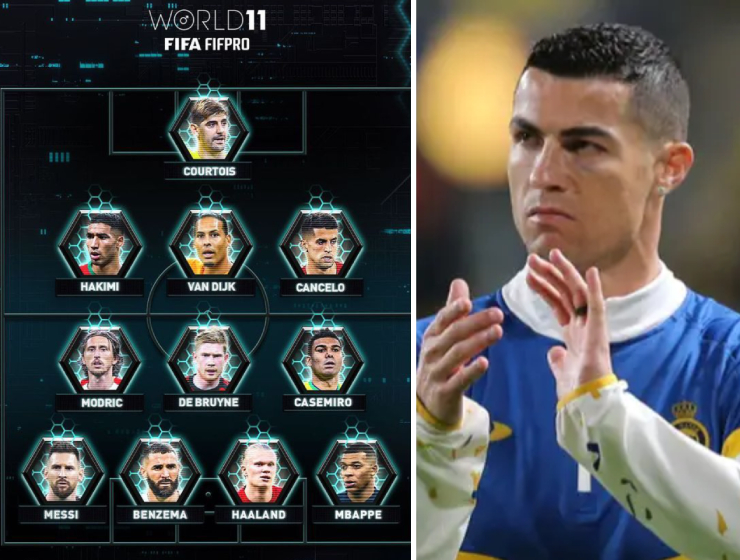 Ronaldo vắng mặt ở đội hình tiêu biểu sau 15 năm, bị FIFA “dìm hàng” gây phẫn nộ