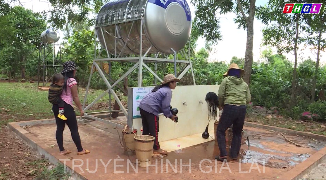 Gia Lai: Các công trình cấp nước sinh hoạt nông thôn tập trung giải quyết nhu cầu sử dụng nước cho 11,6% dân số nông thôn