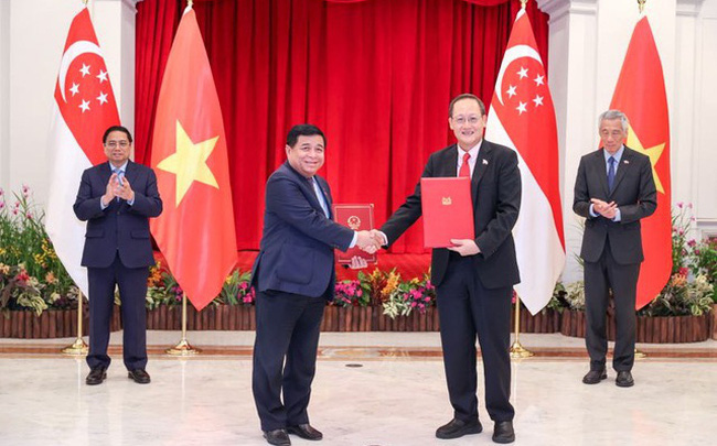 Việt Nam và Singapore thiết lập Quan hệ Đối tác kinh tế số – kinh tế xanh