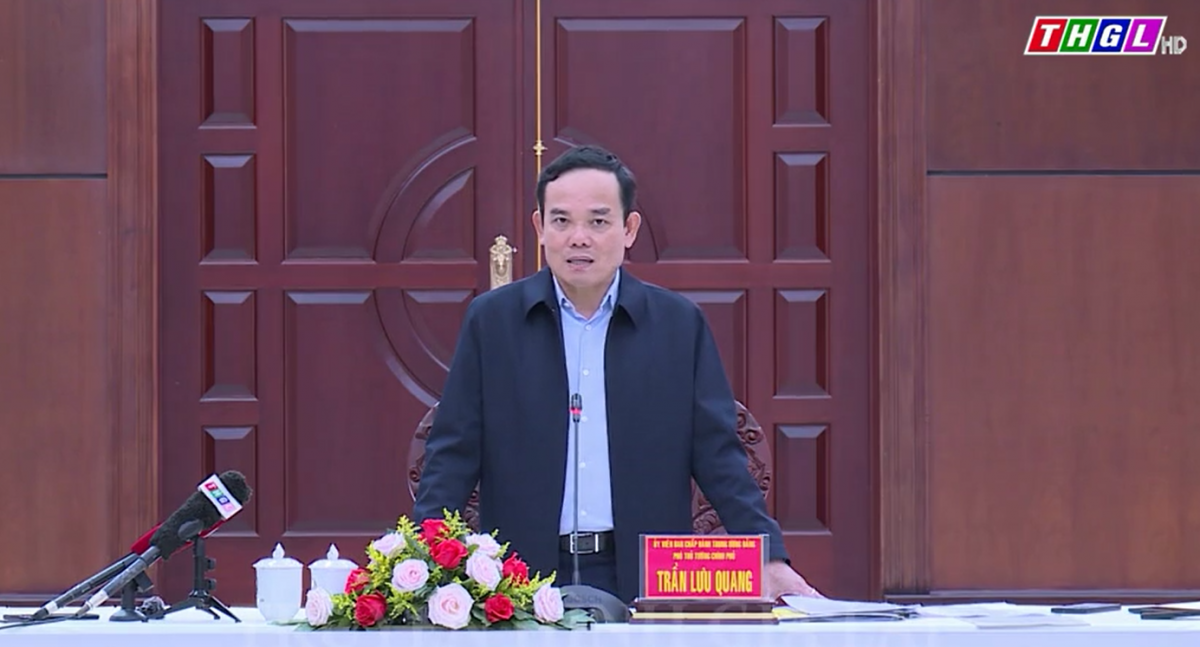 Phó Thủ tướng Chỉnh phủ Trần Lưu Quang: Tập trung tháo gỡ khó khăn, đẩy nhanh tiến độ thực hiện 3 chương trình mục tiêu quốc gia