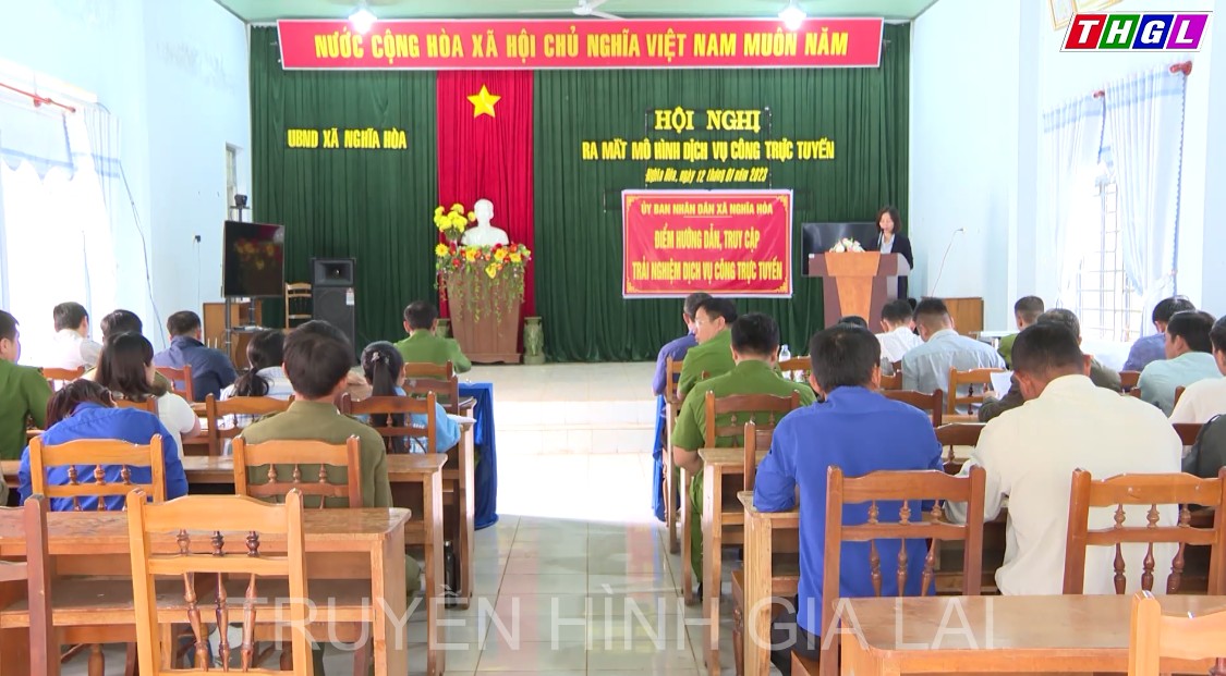 Nghĩa Hòa (Chư Păh) tăng cường sử dụng dịch vụ công trực tuyến