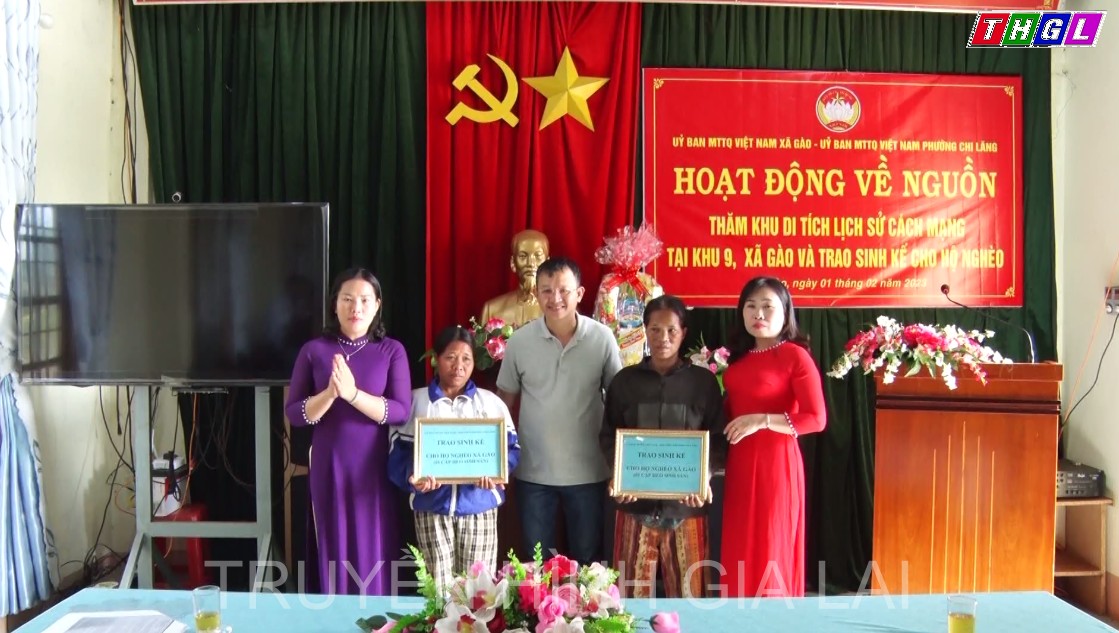 Hành trình về nguồn tại Khu di tích lịch sử cách mạng xã Gào