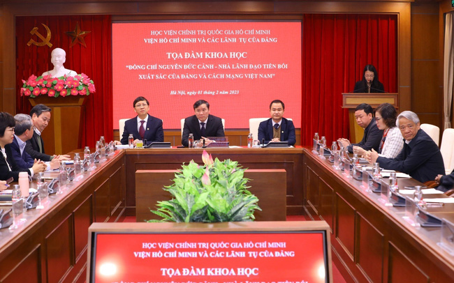 115 năm ngày sinh đồng chí Nguyễn Đức Cảnh (2/2/1908-2/2/2023): Nhà lãnh đạo tiền bối xuất sắc