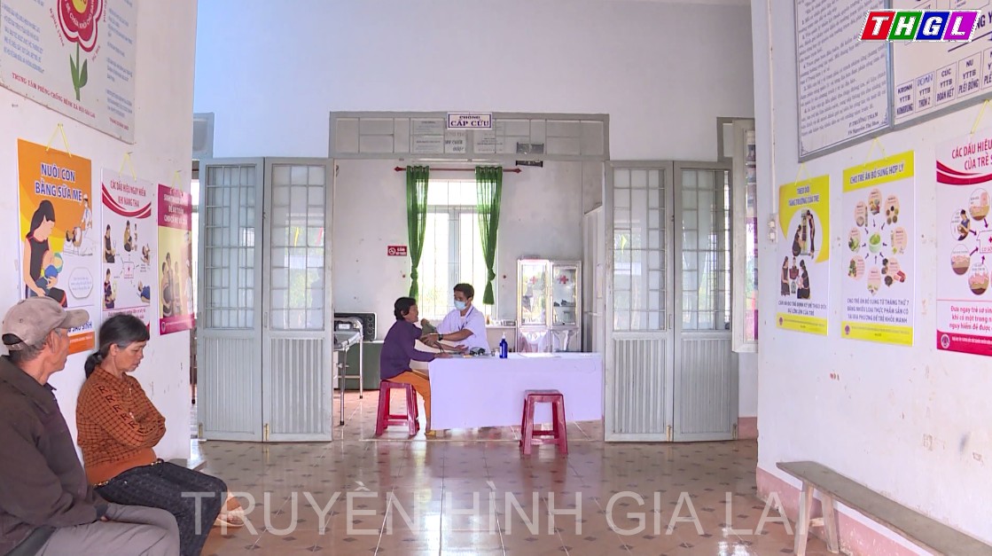 Trung tâm Y tế Mang Yang  đầu tư xây dựng, sửa chữa các trạm y tế xã