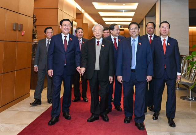 Ông Võ Văn Thưởng được giới thiệu để bầu giữ chức Chủ tịch nước