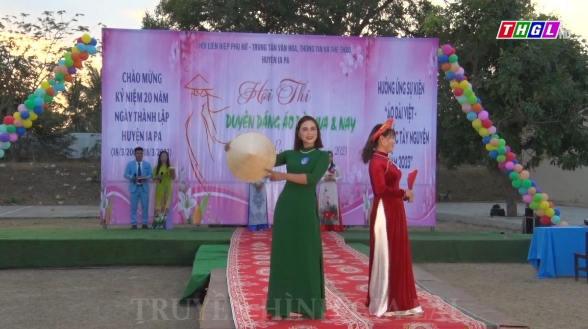 Huyện Ia Pa tổ chức Hội thi “Duyên dáng áo dài xưa và nay” năm 2023