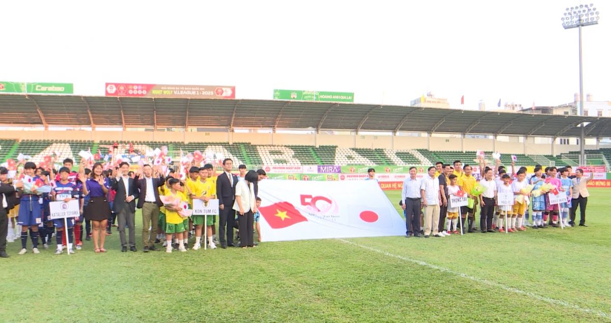 Khai mạc Festival Bóng đá trẻ Việt – Nhật Hoàng Anh Gia Lai ENEOS Cup 2023