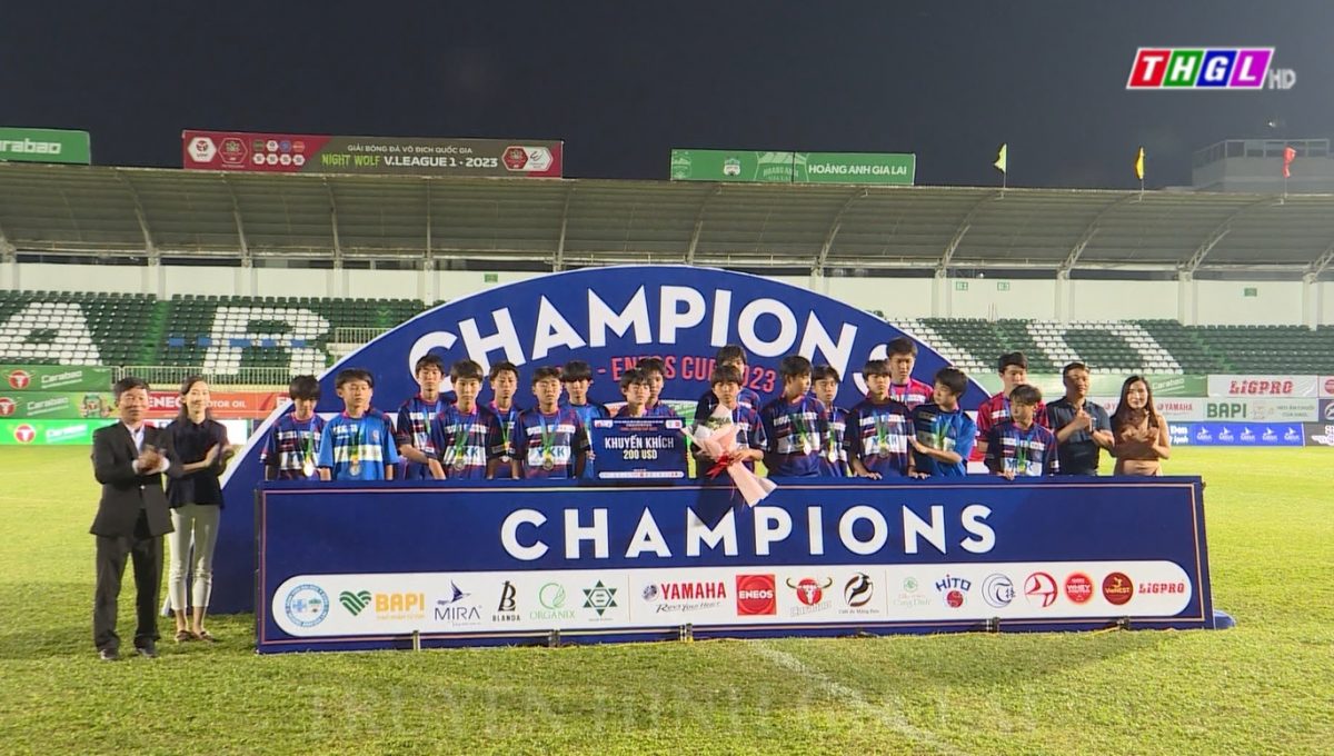 Học viện bóng đá Juventus Việt Nam vô địch Festival Bóng đá trẻ Việt – Nhật  HAGL ENEOS Cup 2023