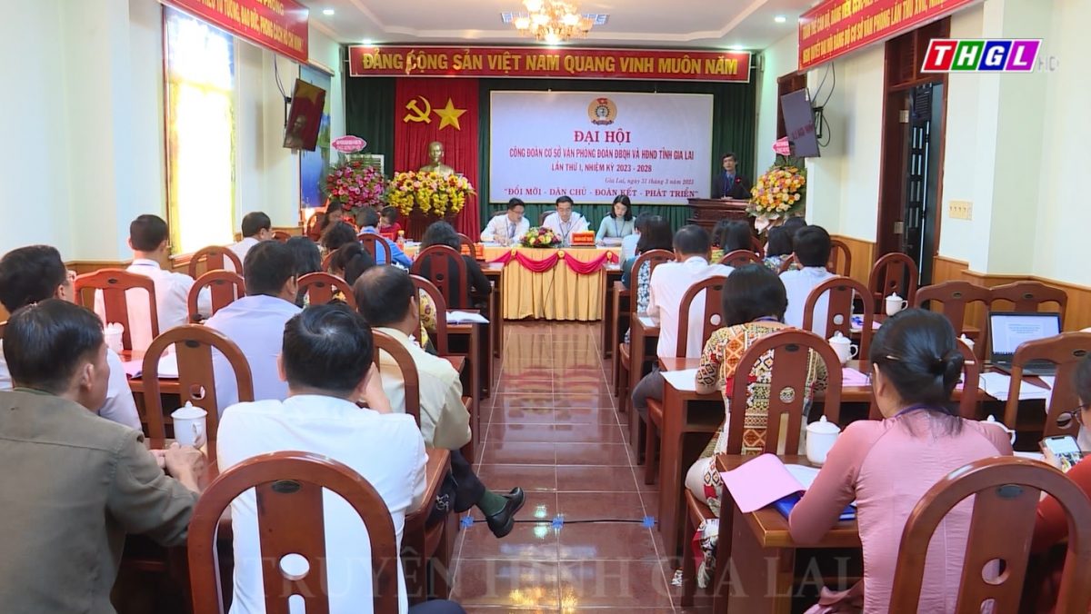Đại hội Công đoàn cơ sở Văn phòng Đoàn đại biểu Quốc hội và HĐND tỉnh Gia Lai lần thứ I, nhiệm kỳ 2023-2028