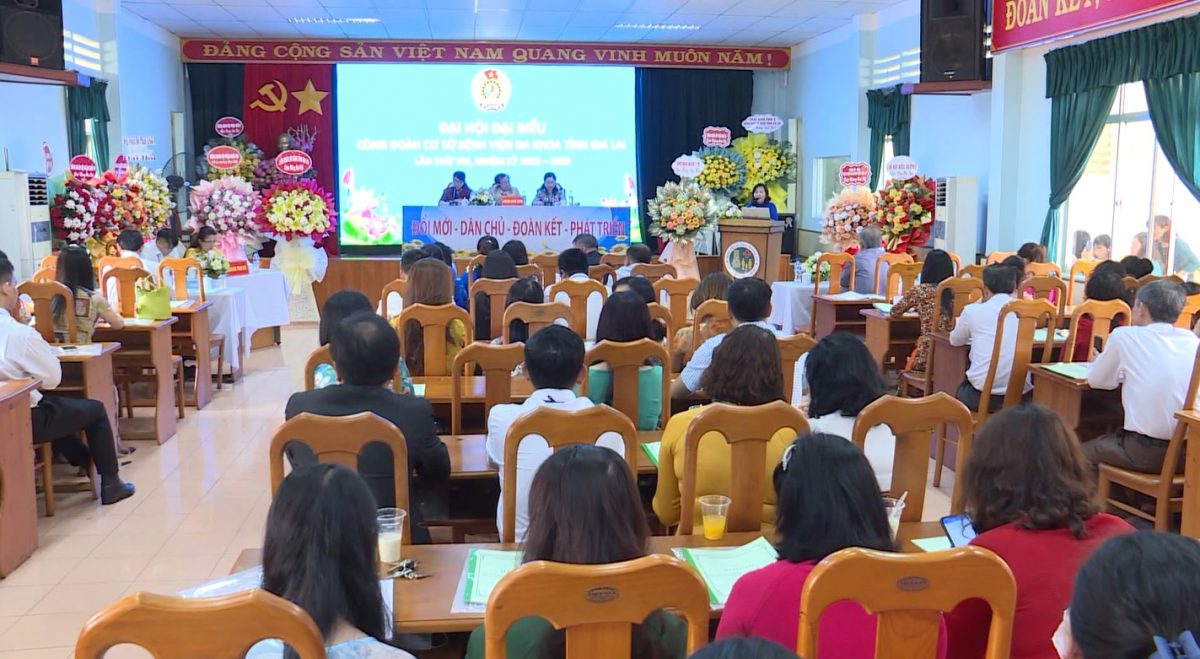 Gia Lai: trên 80% công đoàn cơ sở đã hoàn thành Đại hội nhiệm kỳ 2023 -2028