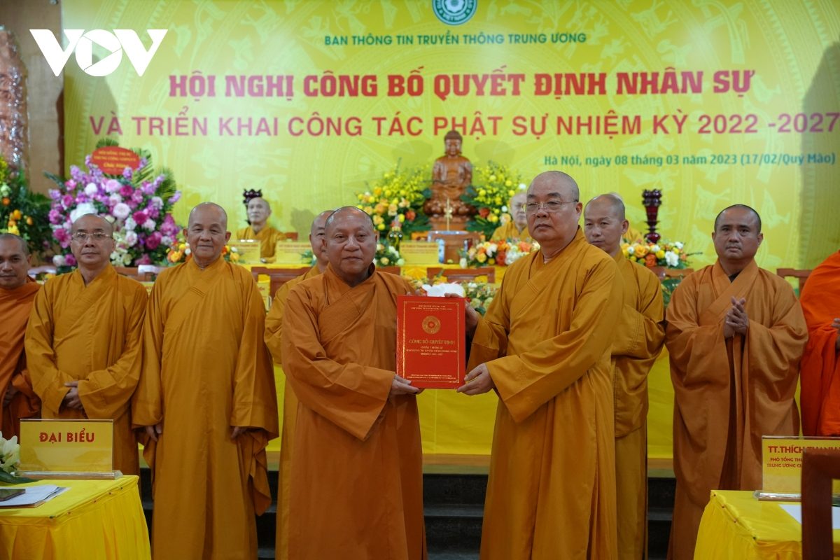 Hòa thượng Thích Gia Quang tiếp tục phụ trách truyền thông của Giáo hội Phật giáo