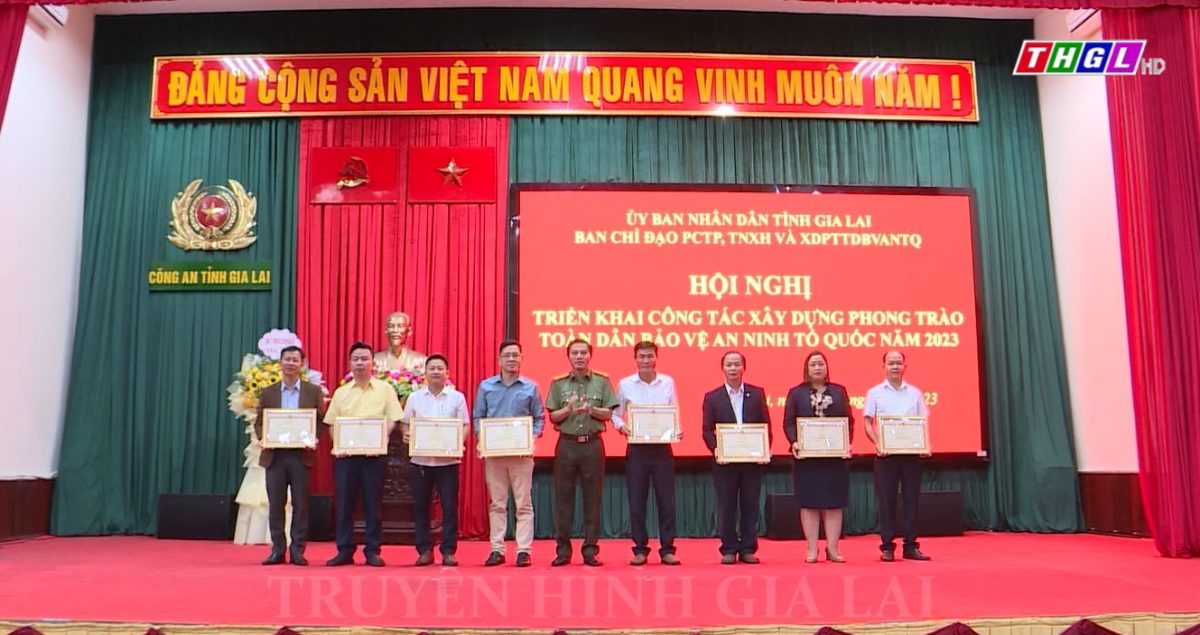 Hội nghị triển khai công tác xây dựng phong trào toàn dân bảo vệ an ninh Tổ quốc năm 2023