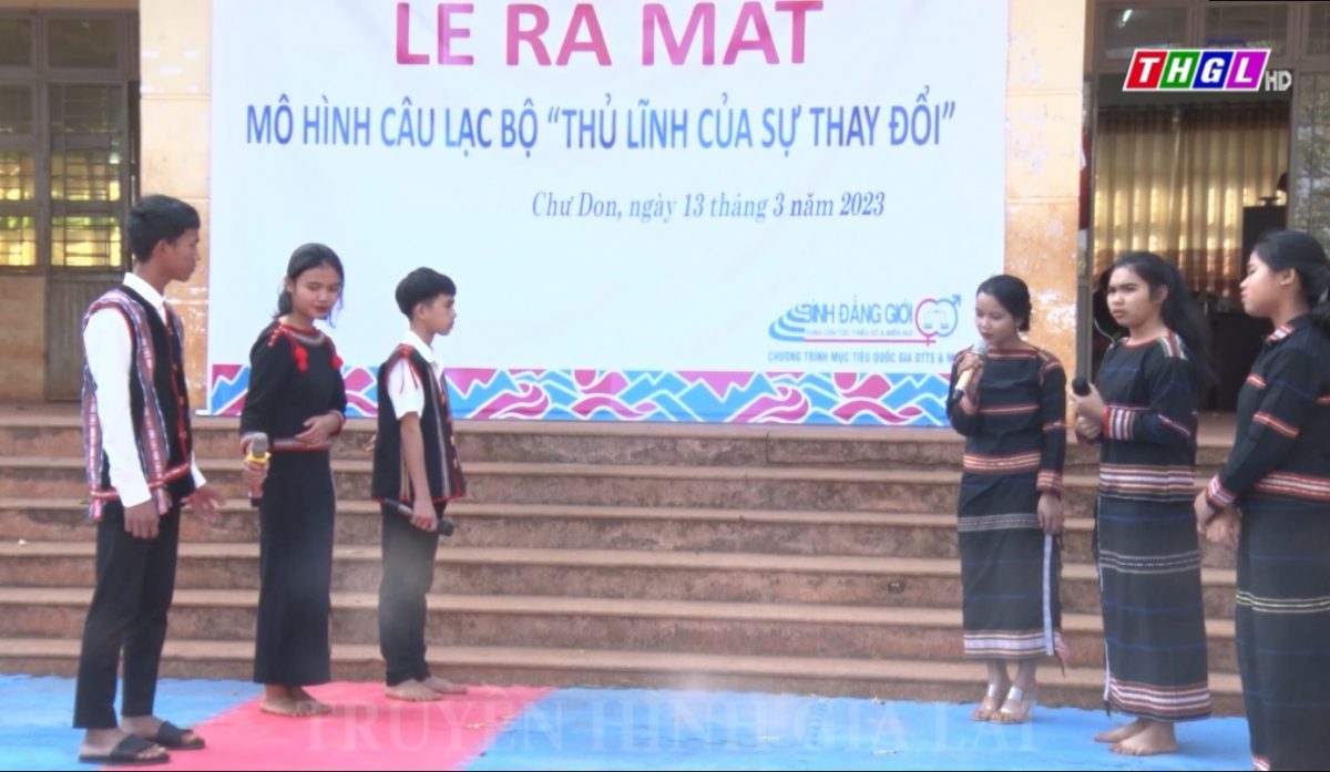 Hội LHPN huyện Chư Pưh ra mắt Câu lạc bộ điểm “Thủ lĩnh của sự thay đổi”