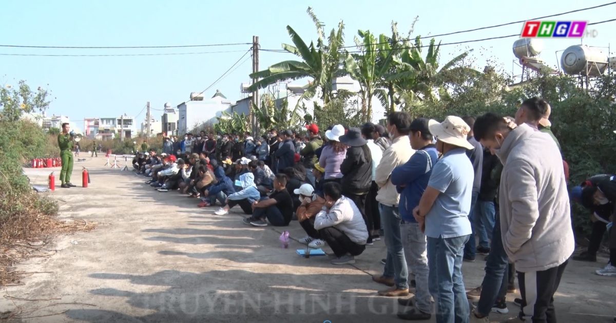 Huấn luyện nghiệp vụ phòng cháy chữa cháy cho các cơ sở sản xuất, kinh doanh dịch vụ trên địa bàn TP. Pleiku