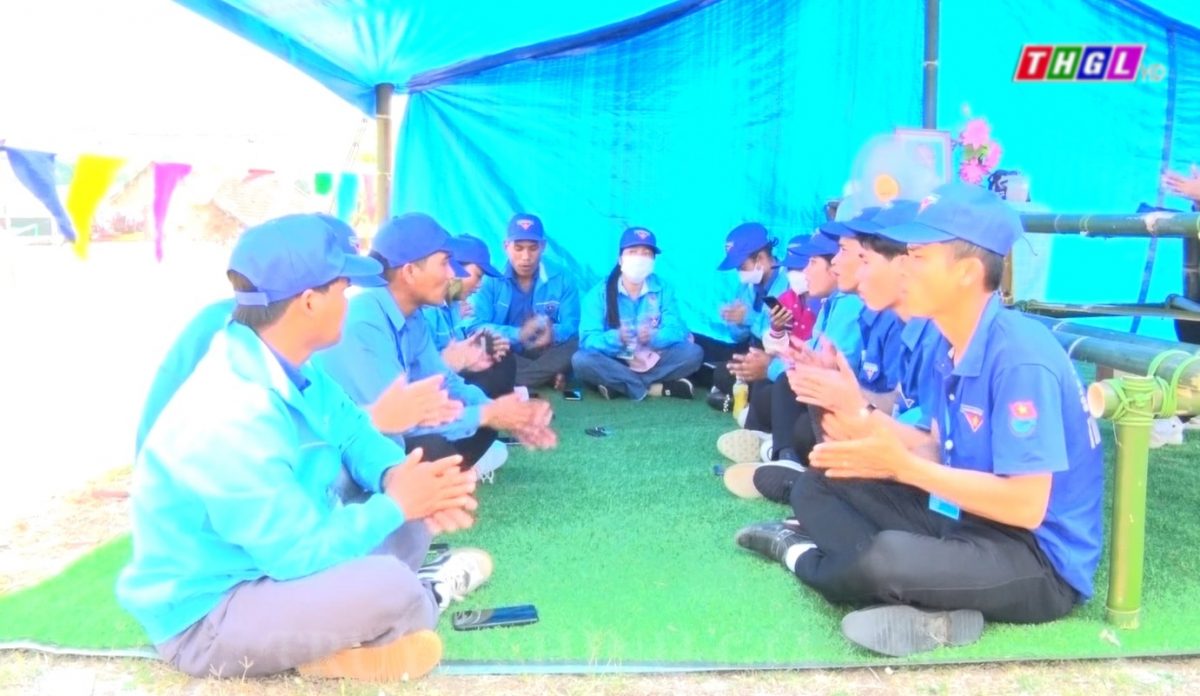 Kbang sôi nổi hoạt đông Tháng Thanh niên Tháng 3 năm 2023