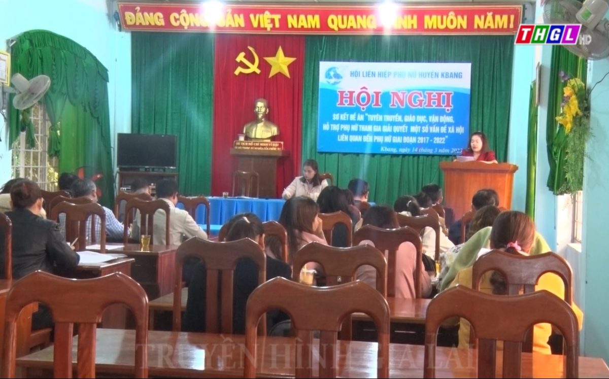 Kbang sơ kết Đề án 938 “Tuyên truyền, giáo dục, vận động, hỗ trợ phụ nữ tham gia giải quyết một số vấn đề xã hội liên quan đến phụ nữ”