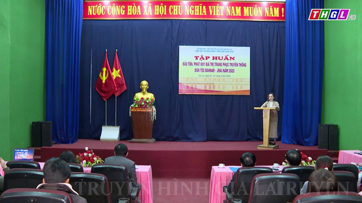 Tập huấn “Bảo tồn phát huy giá trị trang phục truyền thống dân tộc Bahnar – Jrai”