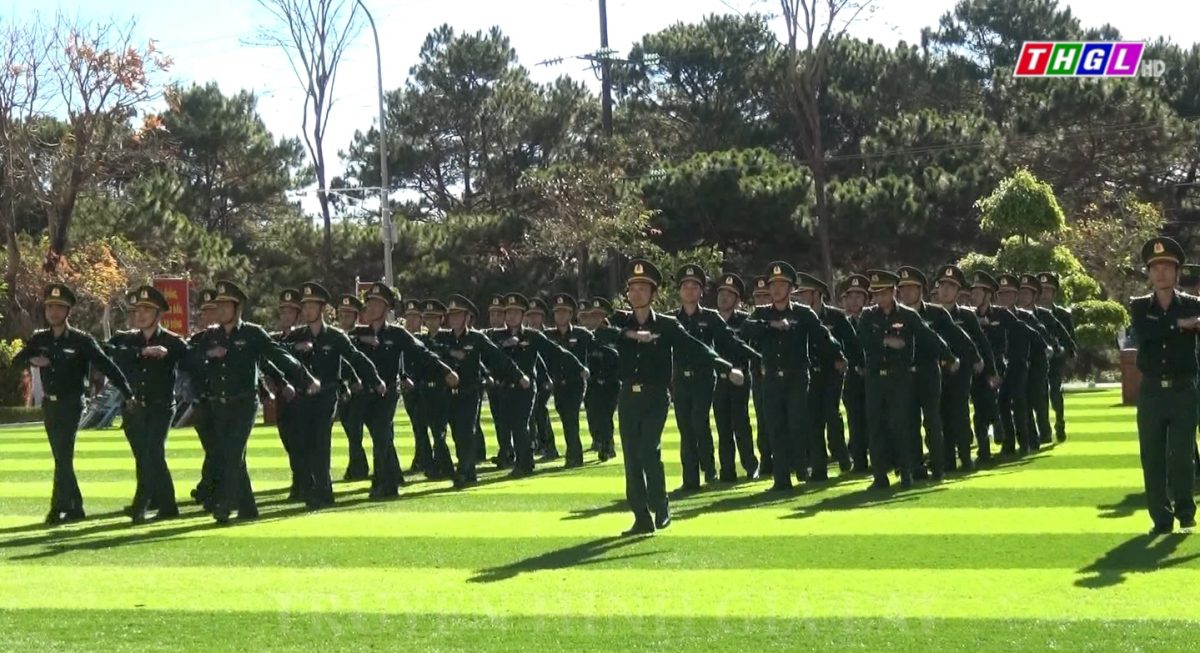 Khối cơ quan Bộ đội Biên phòng tỉnh Gia Lai ra quân huấn luyện năm 2023