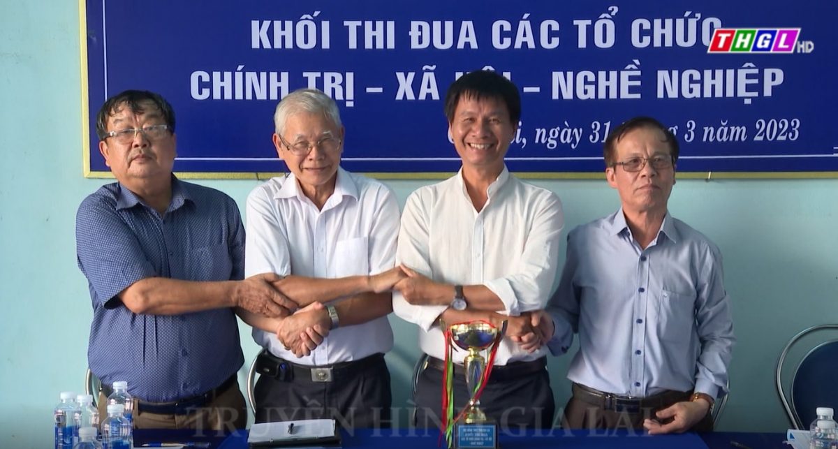 Khối các tổ chức Chính trị – Xã hội – Nghề nghiệp tỉnh Gia Lai ký giao ước thi đua năm 2023