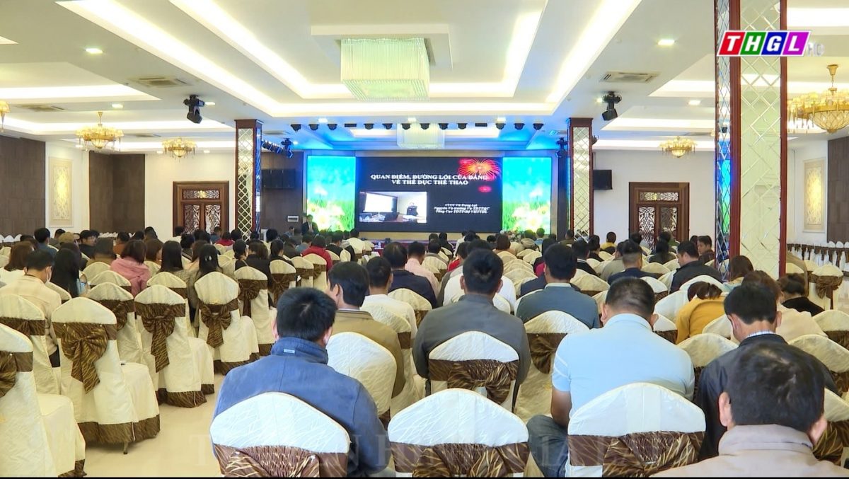 Tập huấn nghiệp vụ dành cho cán bộ, công chức, cộng tác viên Thể dục Thể thao cơ sở theo  “ Chương trình mục tiêu quốc gia về xây dựng  Nông thôn mới” năm 2023