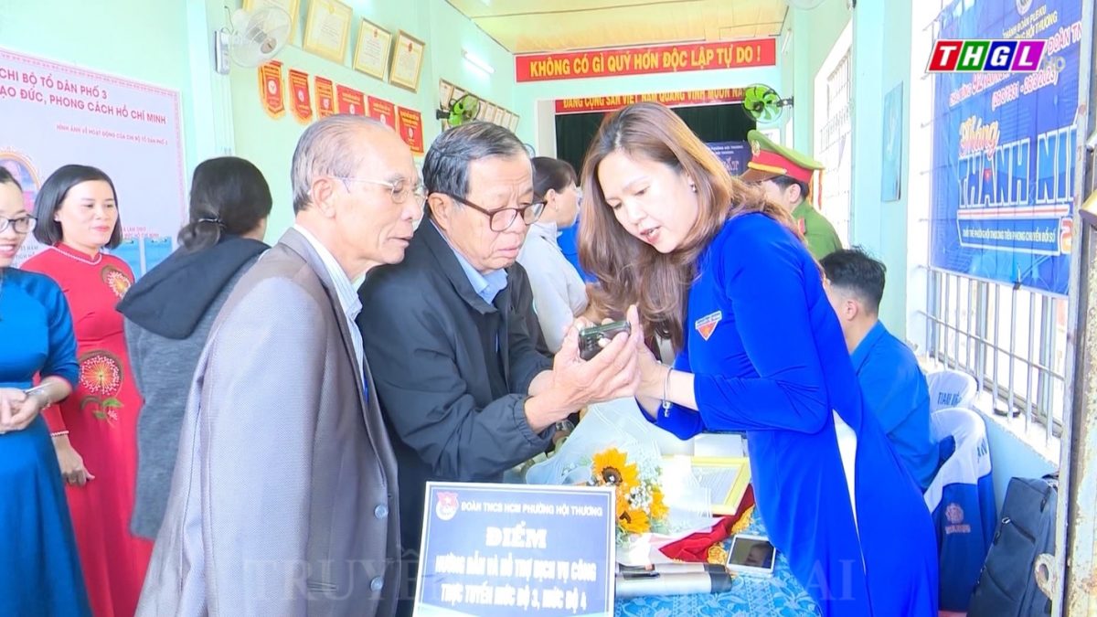 Thành đoàn Pleiku triển khai thí điểm Mô hình “Tổ dân phố điện tử”