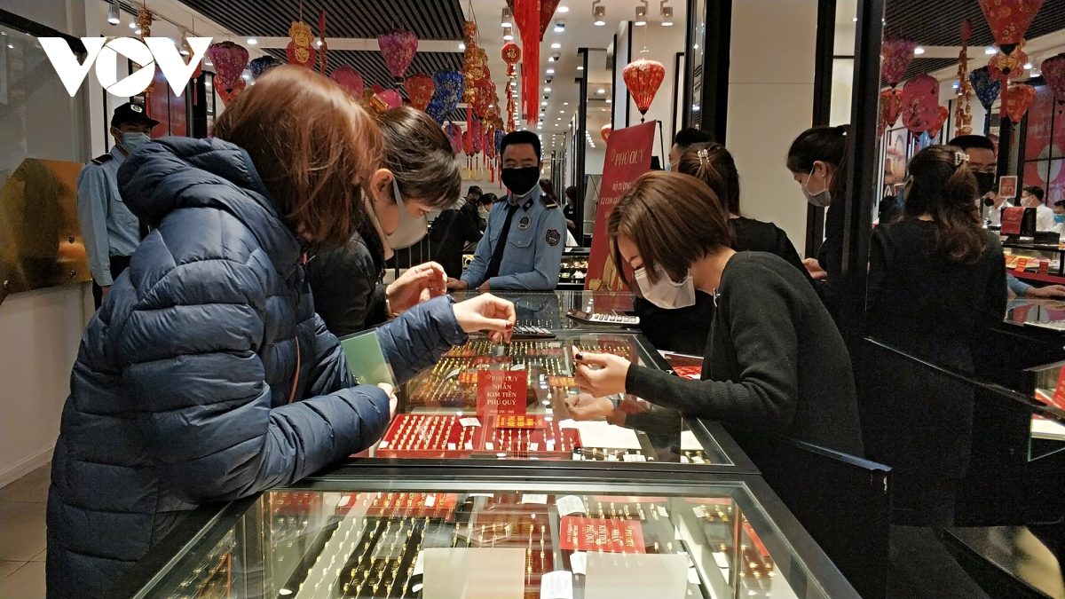 Giá vàng trong nước thế giới cùng tăng