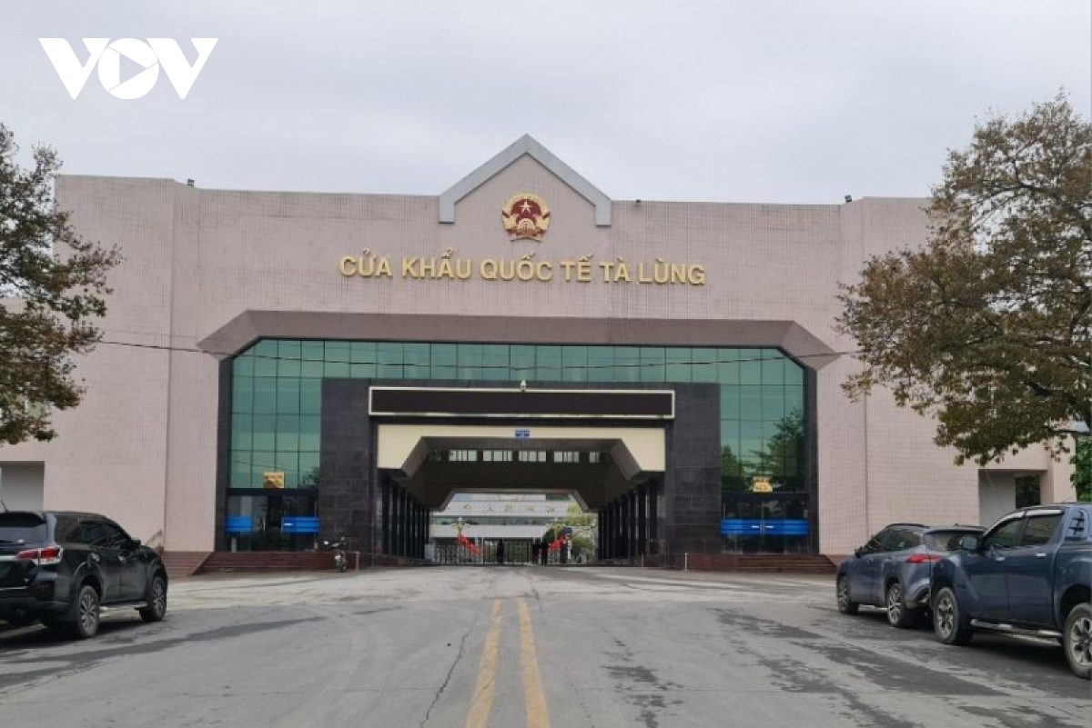 Sẵn sàng nối lại hoạt động xuất nhập cảnh qua cửa khẩu Tà Lùng ở Cao Bằng