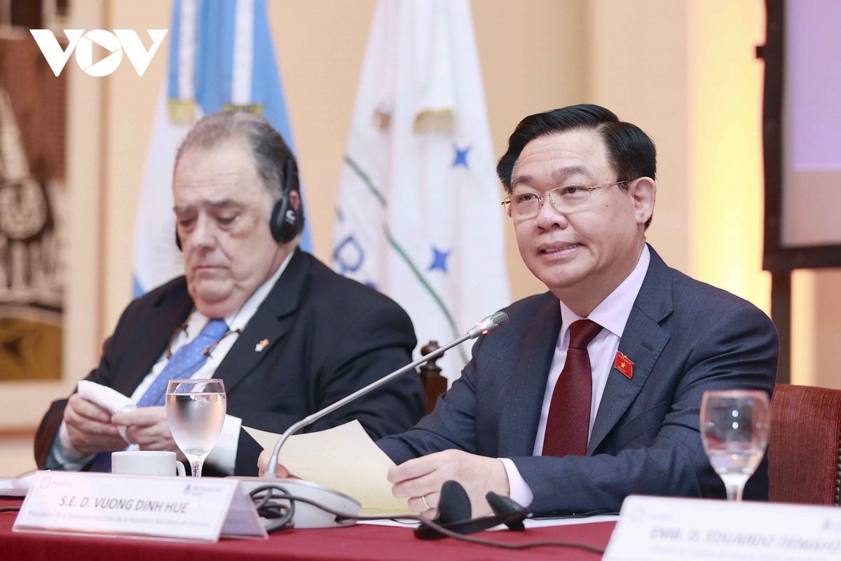 Chủ tịch Quốc hội có bài phát biểu quan trọng về 50 năm quan hệ Việt Nam – Argentina