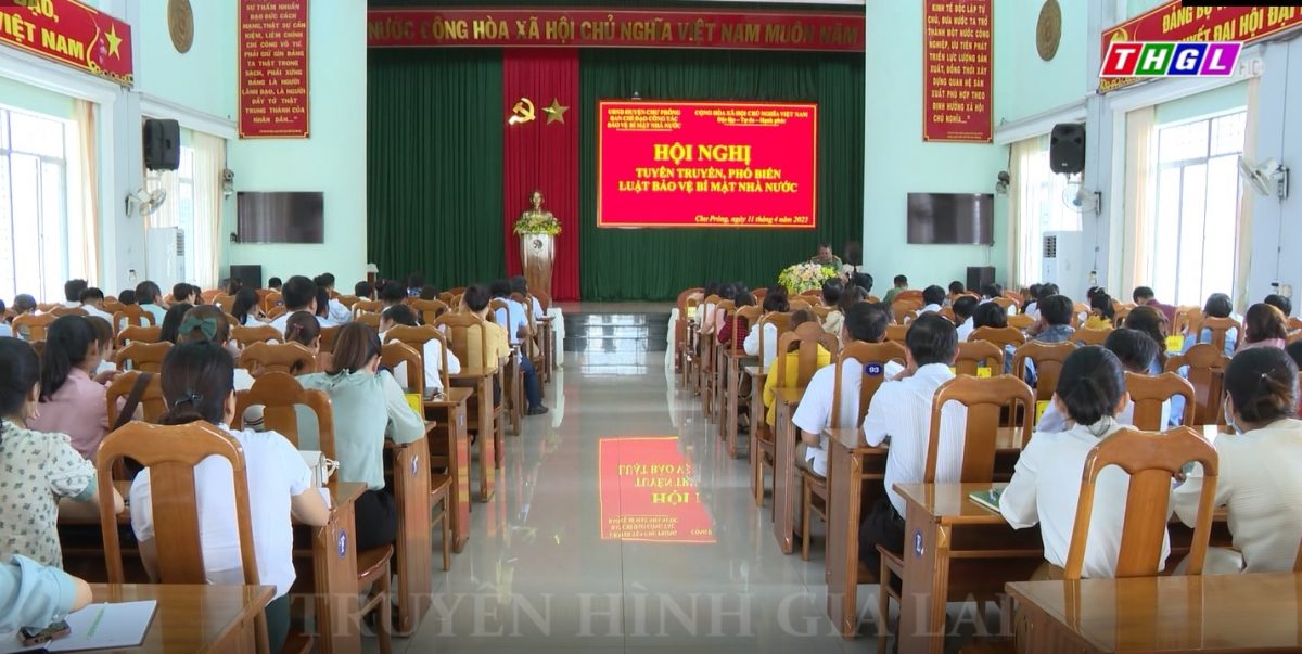 Chư Prông tuyên truyền, phổ biến Luật bảo vệ bí mật Nhà nước