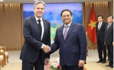 Thủ tướng Phạm Minh Chính tiếp Ngoại trưởng Mỹ Antony Blinken