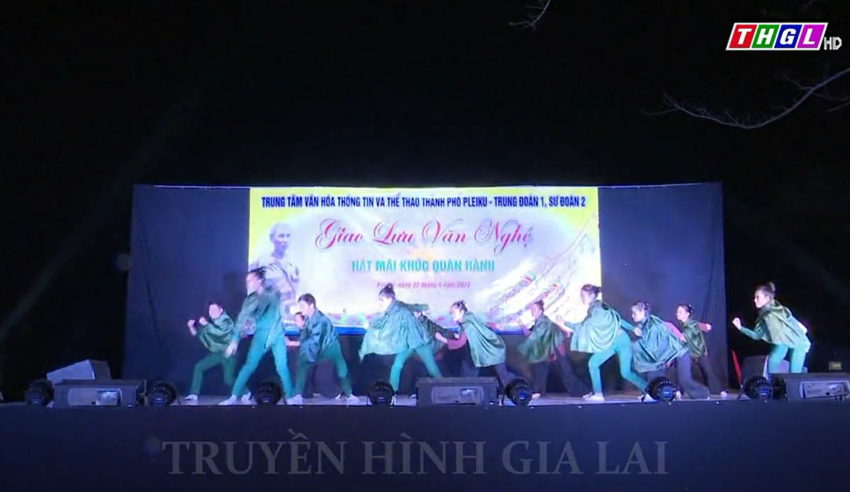 TP. Pleiku giao lưu văn nghệ “Hát mãi khúc quân hành”