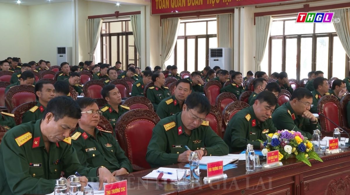 Quân đoàn 3 Hội nghị rút kinh nghiệm công tác huấn luyện, xây dựng chính quy, quản lý kỷ luật và xây dựng đơn vị điểm, đơn vị vững mạnh toàn diện quý 1 năm 2023