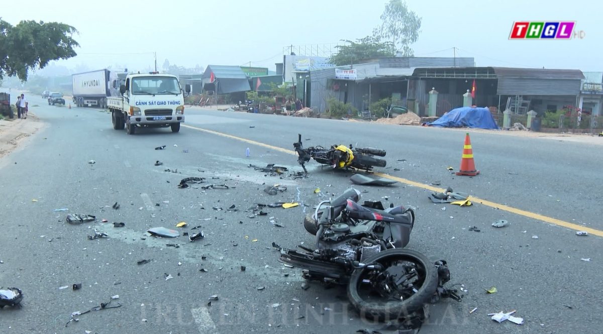 Tai nạn giao thông rất nghiêm trọng xảy ra trên địa bàn huyện Mang Yang