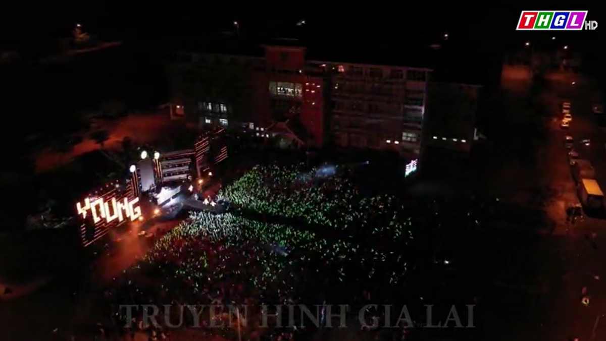 Ấn tượng đêm Đại Nhạc hội Young Fest Gia Lai