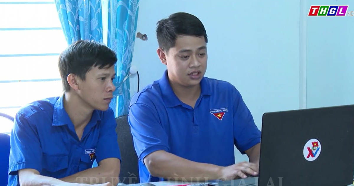 Đoàn xã Ia Lâu với mô hình Thư viện số