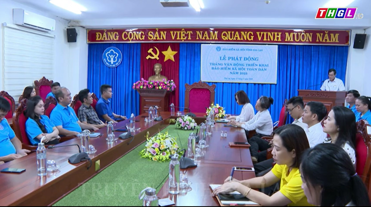 BHXH Gia Lai tổ chức phát động Tháng vận động triển khai BHXH toàn dân  năm 2023