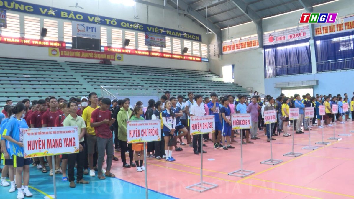 Khai mạc Hội thi Thể thao các Dân tộc thiểu số tỉnh Gia Lai năm 2023