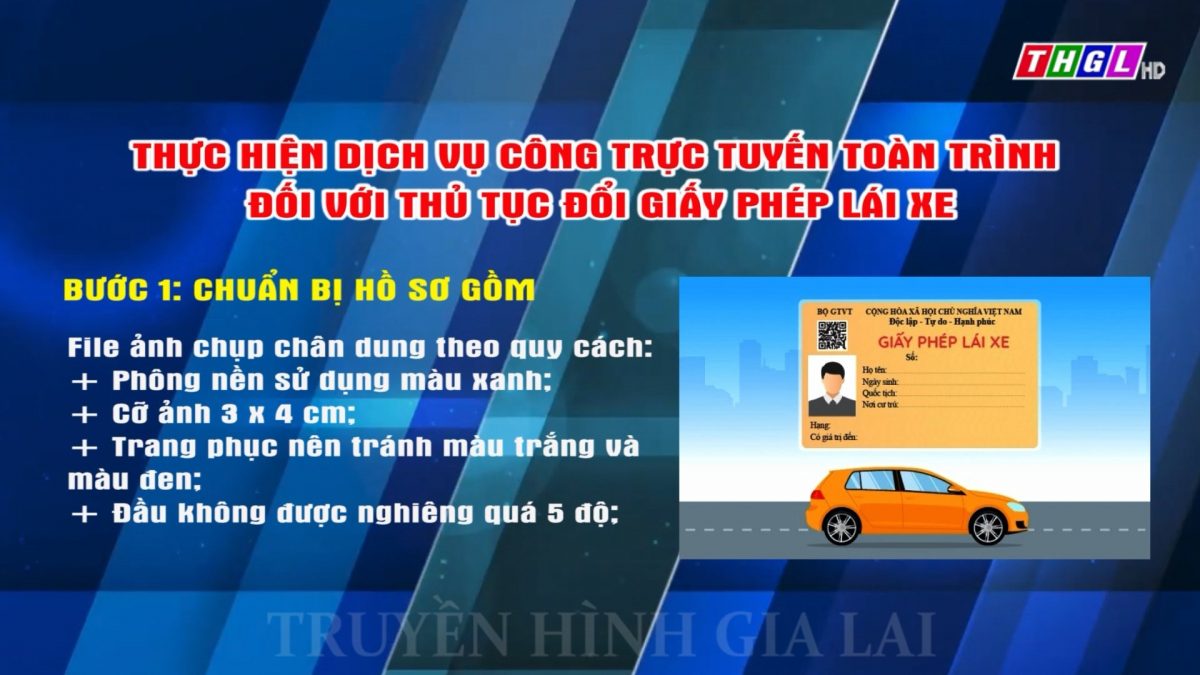 Đề nghị phối hợp tuyên truyền thực hiện dịch vụ công trực tuyến toàn trình đối với thủ tục đổi Giấy phép lái xe