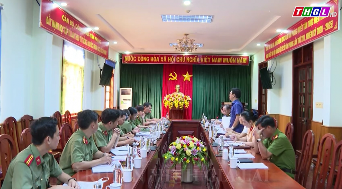 Xin ý kiến Đoàn đại biểu Quốc hội tỉnh Gia Lai về các dự án luật do Bộ Công an chủ trì soạn thảo