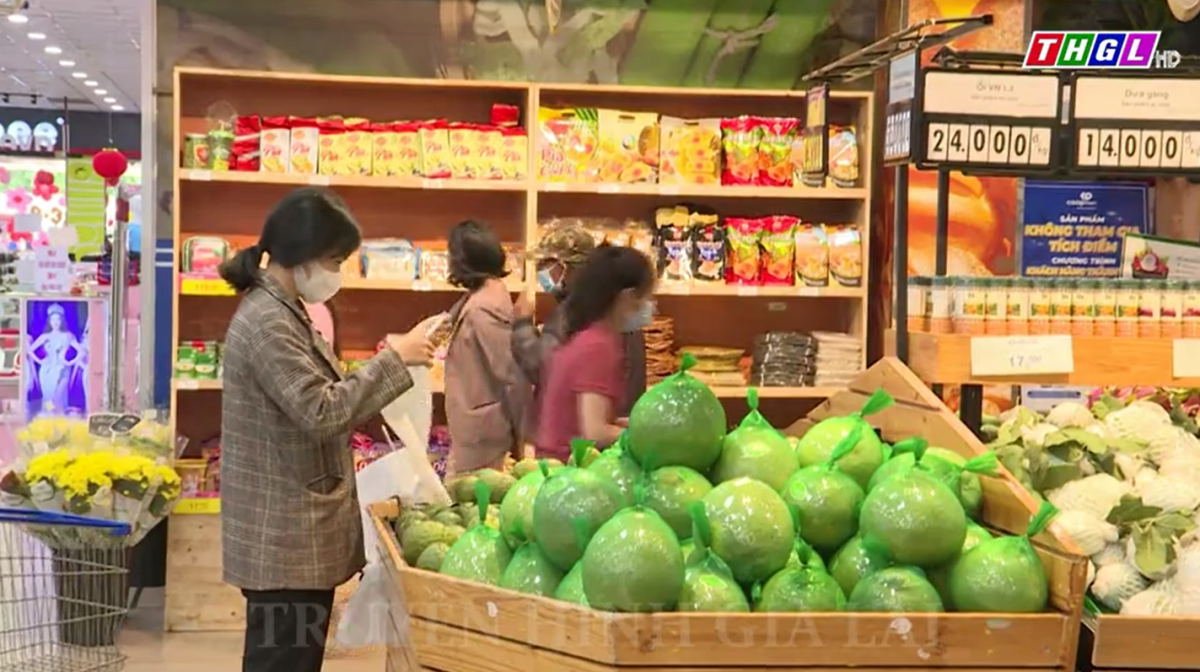 Hàng Việt chiếm trên 80% cơ cấu hàng hóa bày bán tại các trung tâm thương mại, siêu thị, chợ trên địa bàn tỉnh Gia Lai