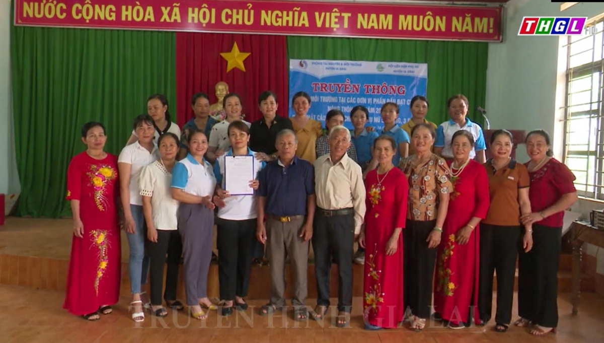 Ia Grai: Truyền thông bảo vệ môi trường