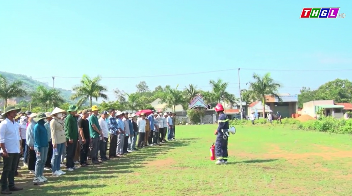 Kbang huấn luyện nghiệp vụ phòng cháy và chữa cháy