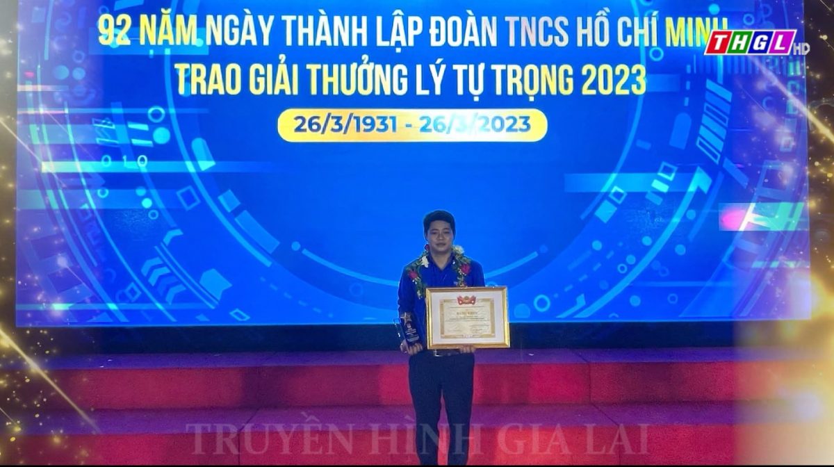 Nguyễn Thế Sơn Kiên – Xứng danh Giải thưởng Lý Tự Trọng