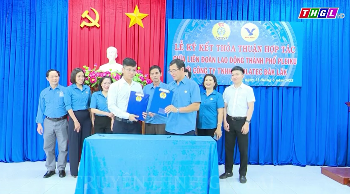 LĐLĐ TP. Pleiku ký kết thỏa thuận hợp tác với Công ty TNHH Medlatec Đắk Lắk